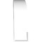 Ekena Millwork 5-in. W x 16-in. D x 16-in. H Ozark Architectural Grade PVC Knee Brace BRCP05X16X16OZK - alternate 3